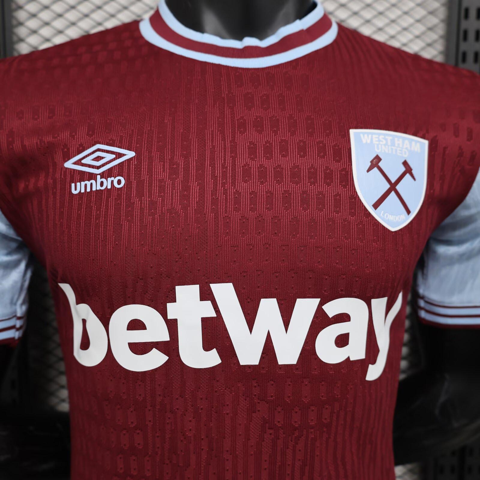 West Ham United Authentic Football Jersey Home Shirt 2024/25