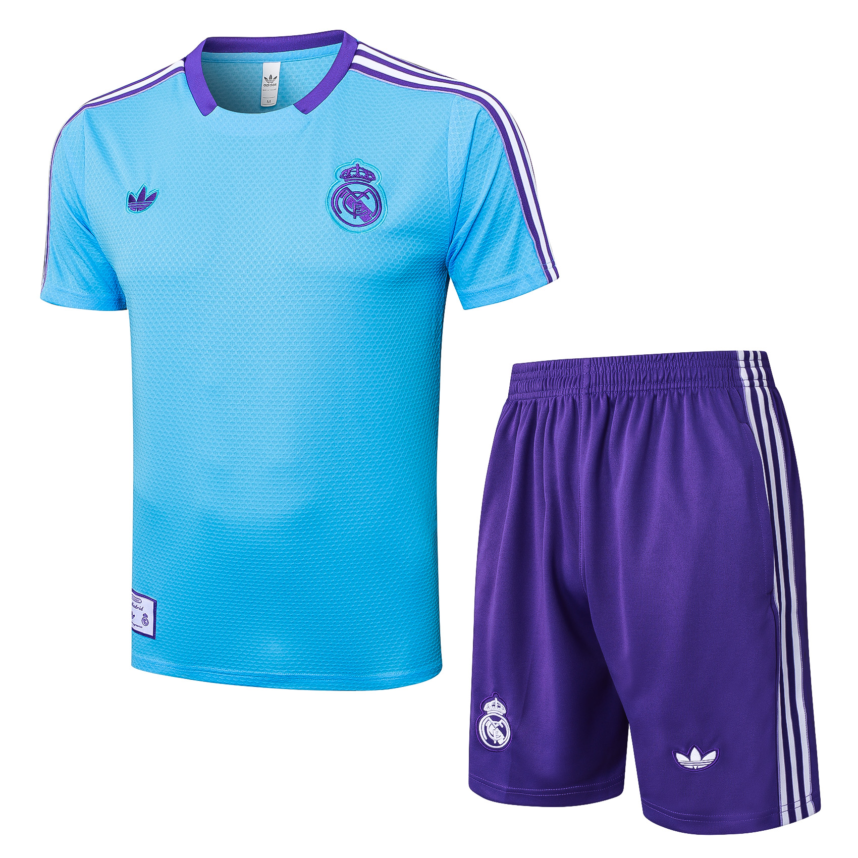 Real Madrid Training Jersey Kit Blue 2025/26