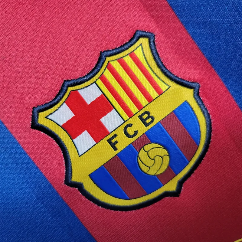 Barcelona Retro Jersey Home Soccer Shirt 2010-11