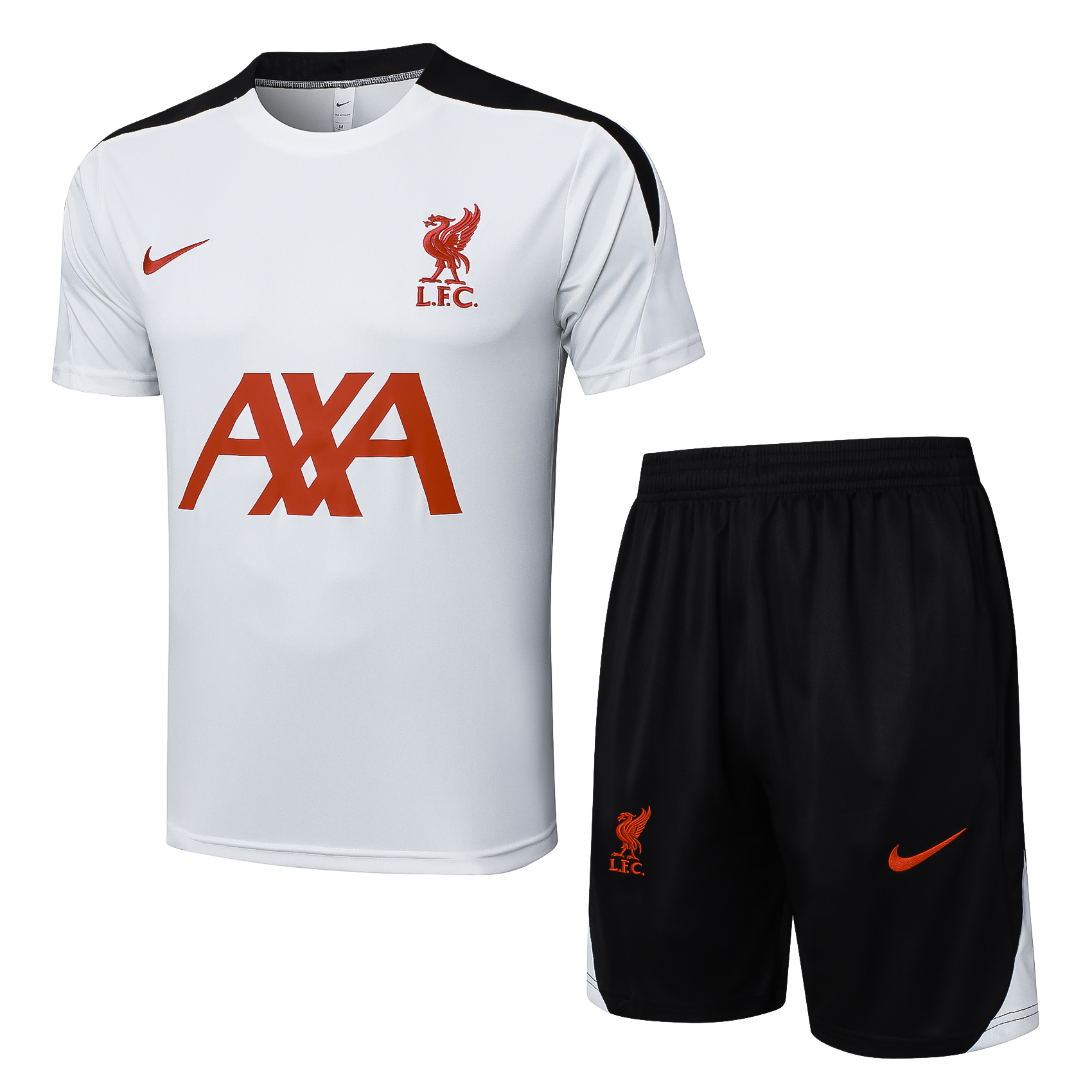 Liverpool Training Jersey Kit White 2025/26
