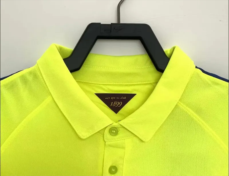 Barcelona Retro Jersey Third Away Soccer Shirt 2014-15