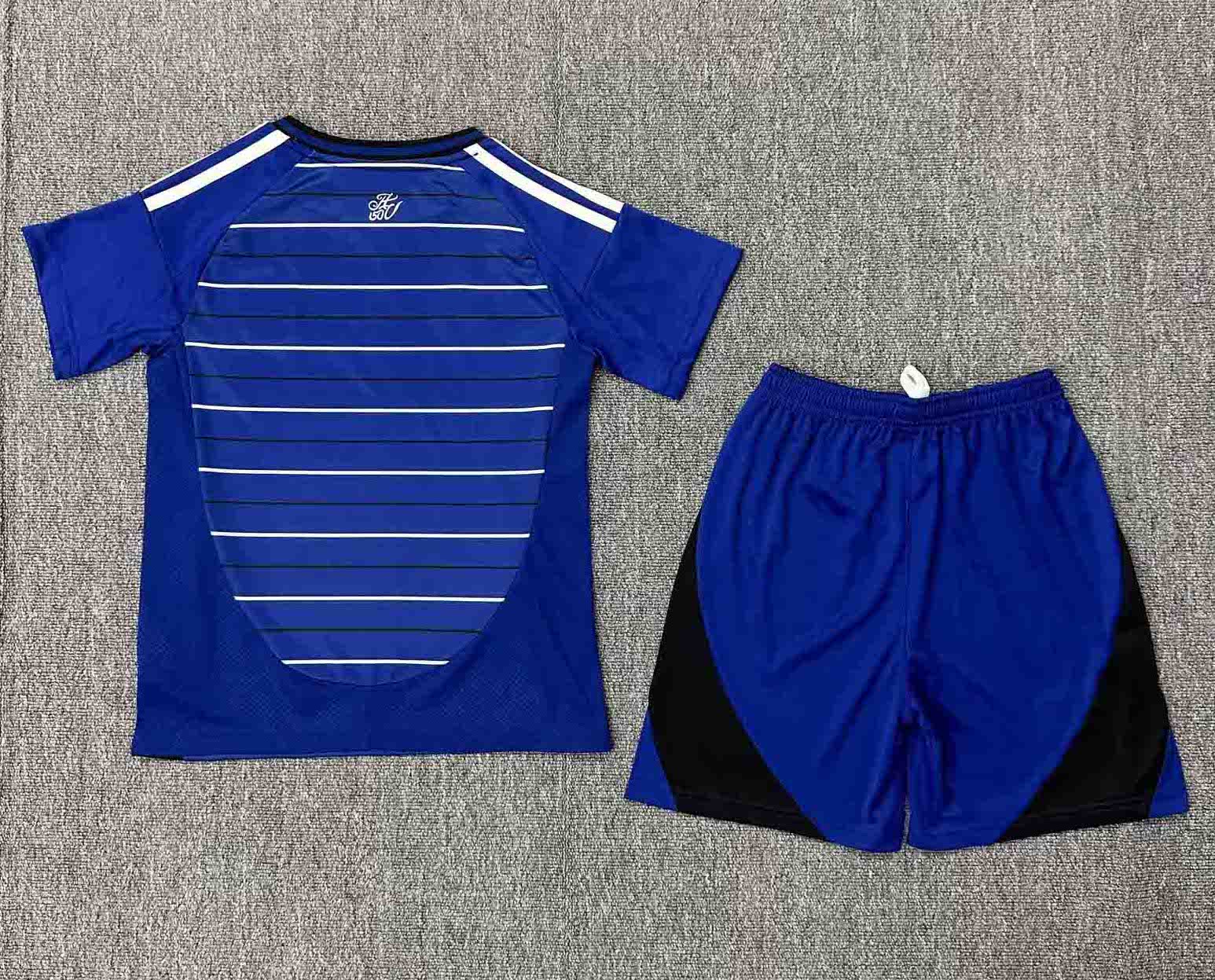 Aston Villa Football Jersey Third Away Kids Kit Jersey+Shorts 2024/25