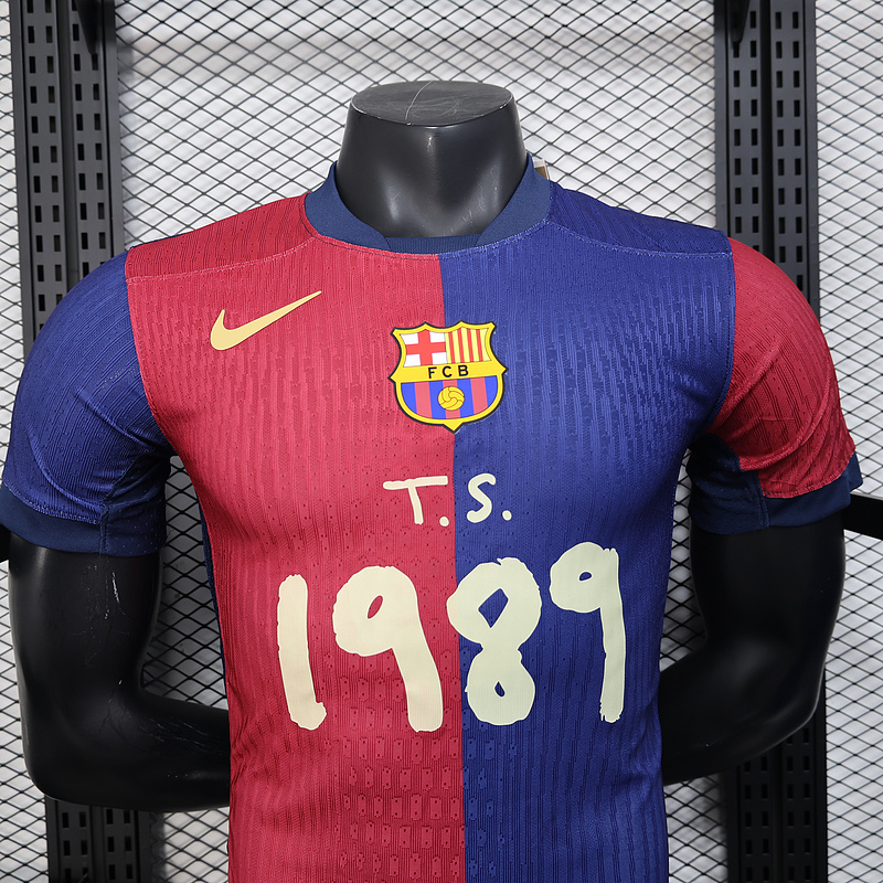 Barcelona Authentic Soccer Jersey Home x Taylor Swift Shirt 2025/26