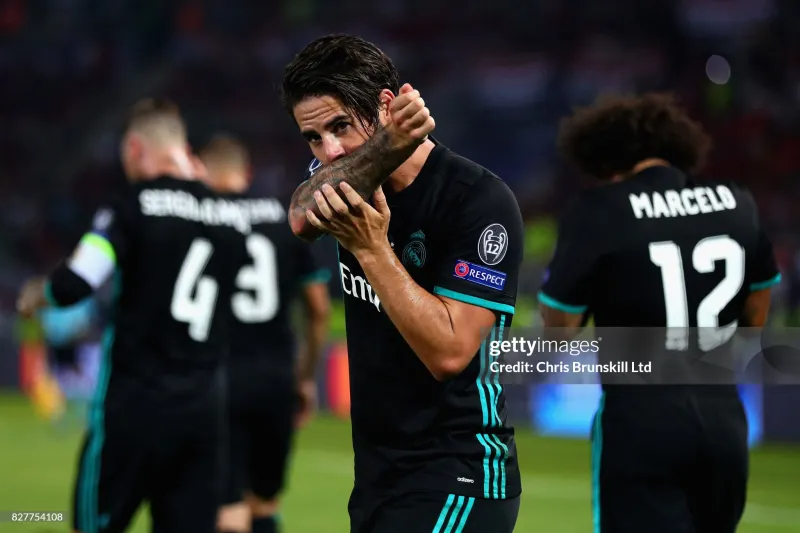 Real Madrid Authentic Retro Jersey Away Soccer Shirt 2017/18