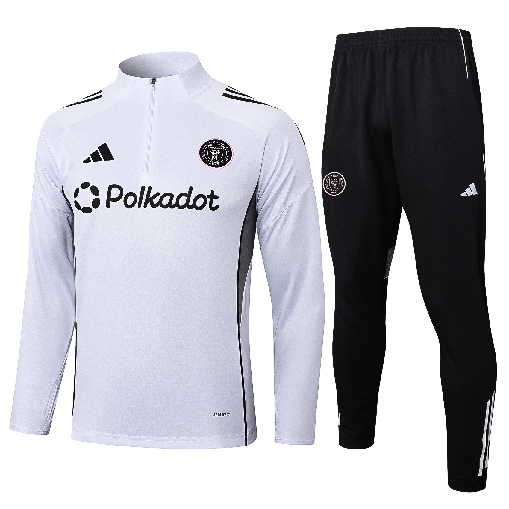 Inter Miami Training Kit (Sweatshirt+Pants) White 2025