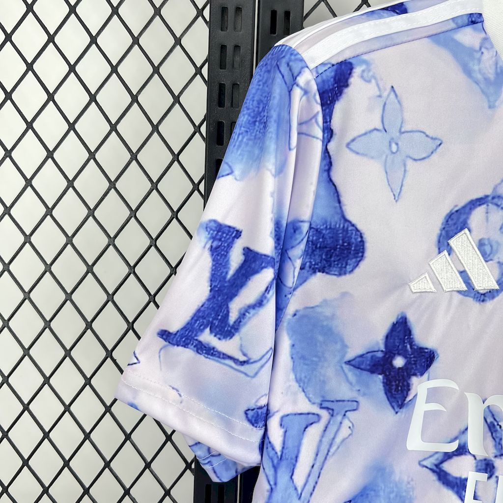 Real Madrid Soccer Jersey LV Joint Special Edition Custom Shirt 2025/26