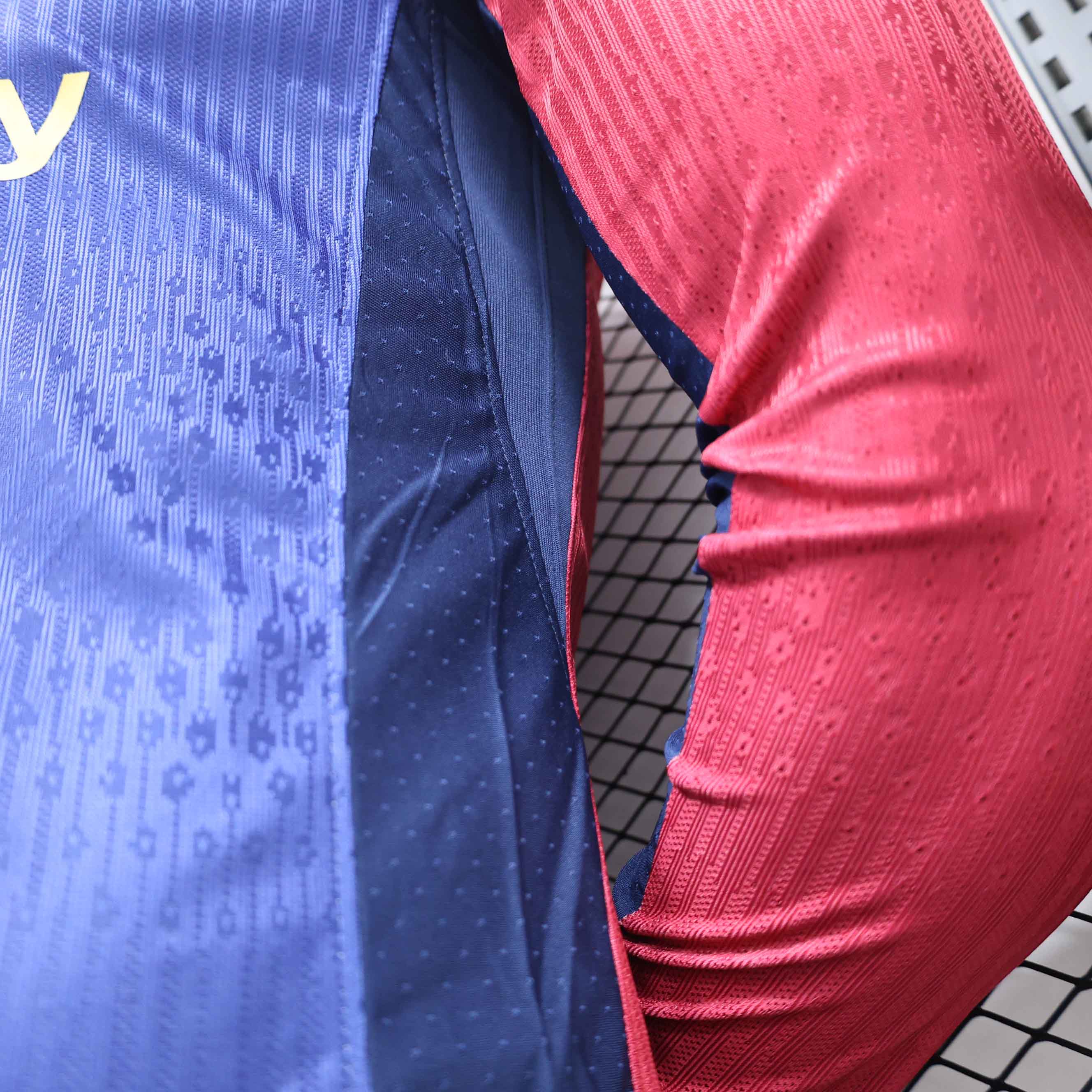 Authentic Soccer Jersey Barcelona Home Long Sleeve Shirt 2024/25