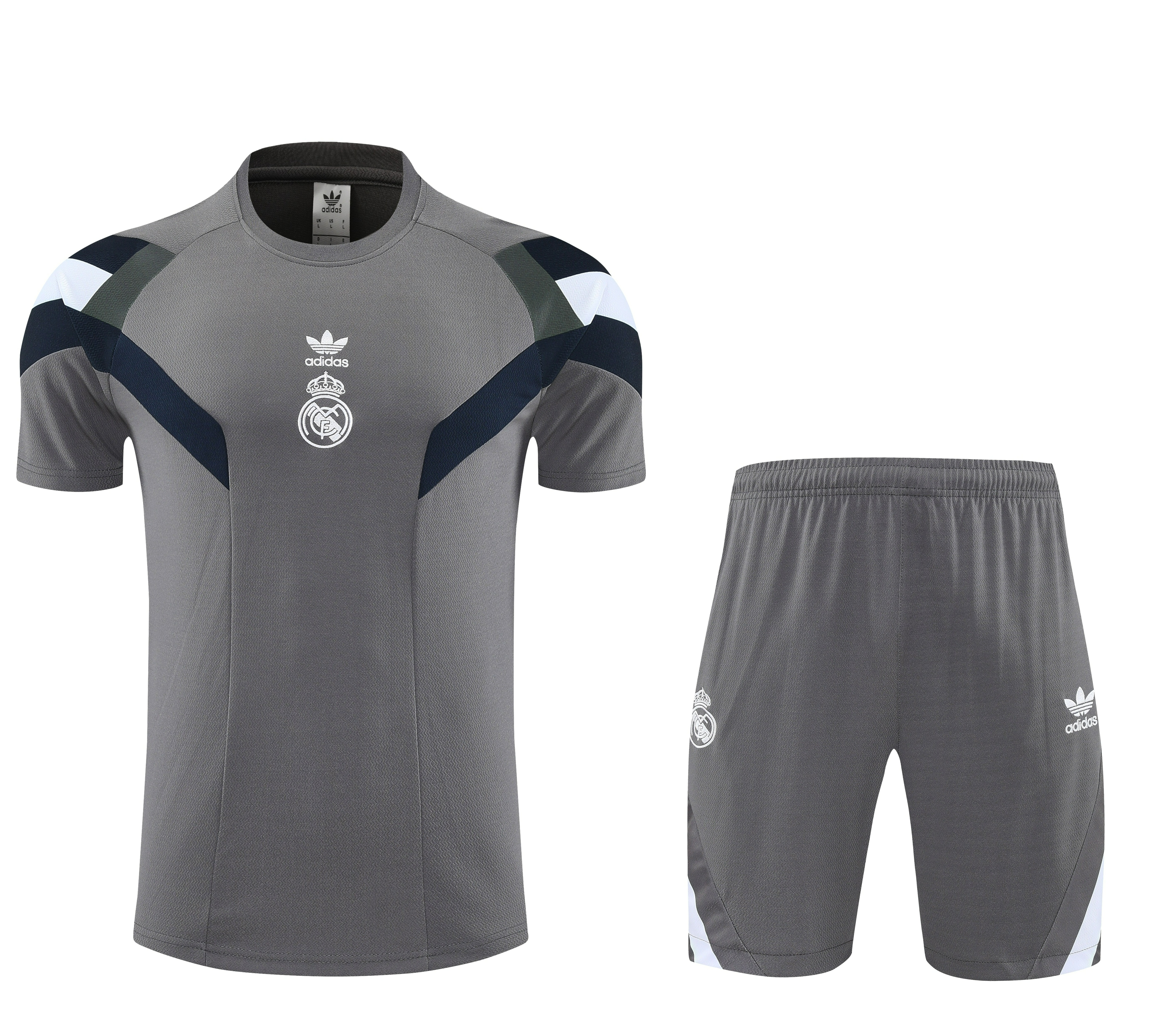 Real Madrid Training Jersey Kit Gray 2025/26