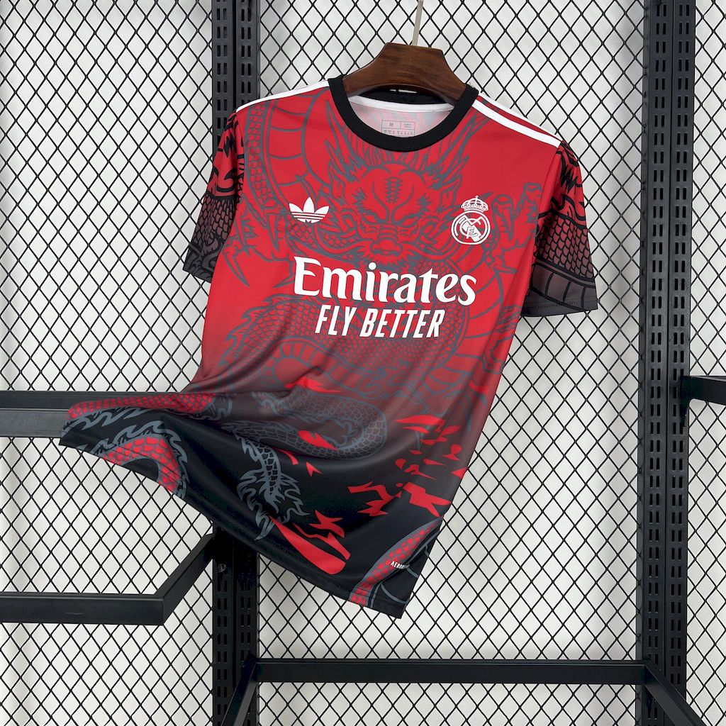 Real Madrid Soccer Jersey Dragon Special Edition Custom Shirt 2024/25