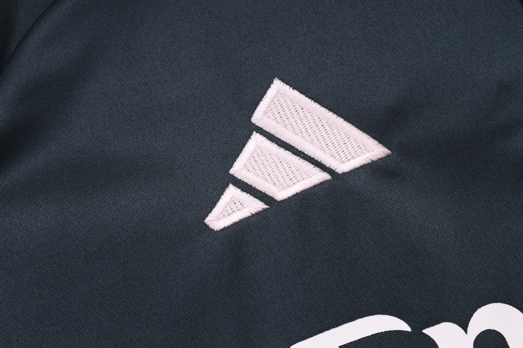 Real Madrid Training Kit (Sweatshirt+Pants) Dark Grey 2025/26