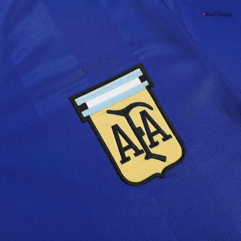 Argentina Retro Jersey Custom Away Football Jersey 1986