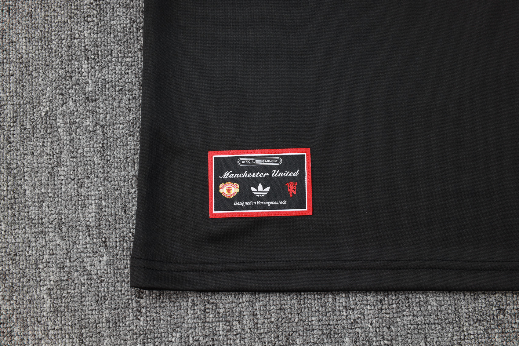 Manchester United Training Kit (Sweatshirt+Pants) Black 2025/26