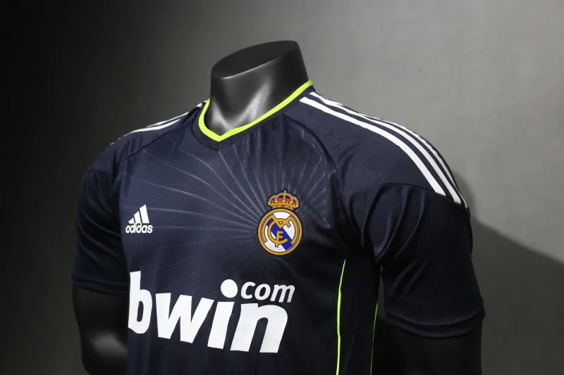 Real Madrid Authentic Retro Jersey Away Soccer Shirt 2010/11