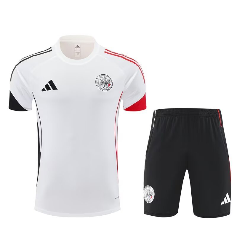 Ajax Training Jersey Kit White 2025/26