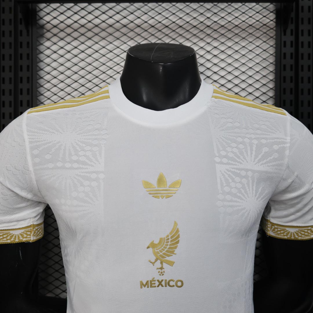 Mexico Authentic White Special Soccer Jersey 2025