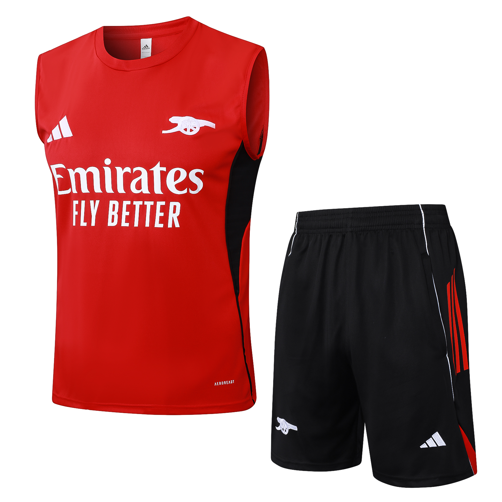 Arsenal Sleeveless Training Kit Red 2025/26