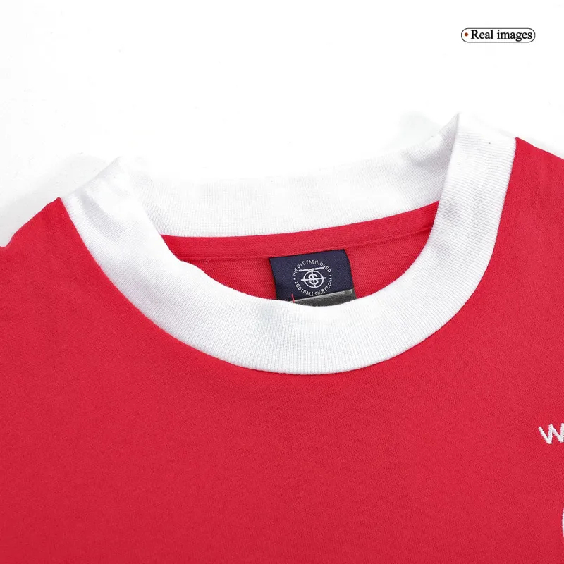 Liverpool Retro Football Jersey FA Cup Final Custom Shirt 1965