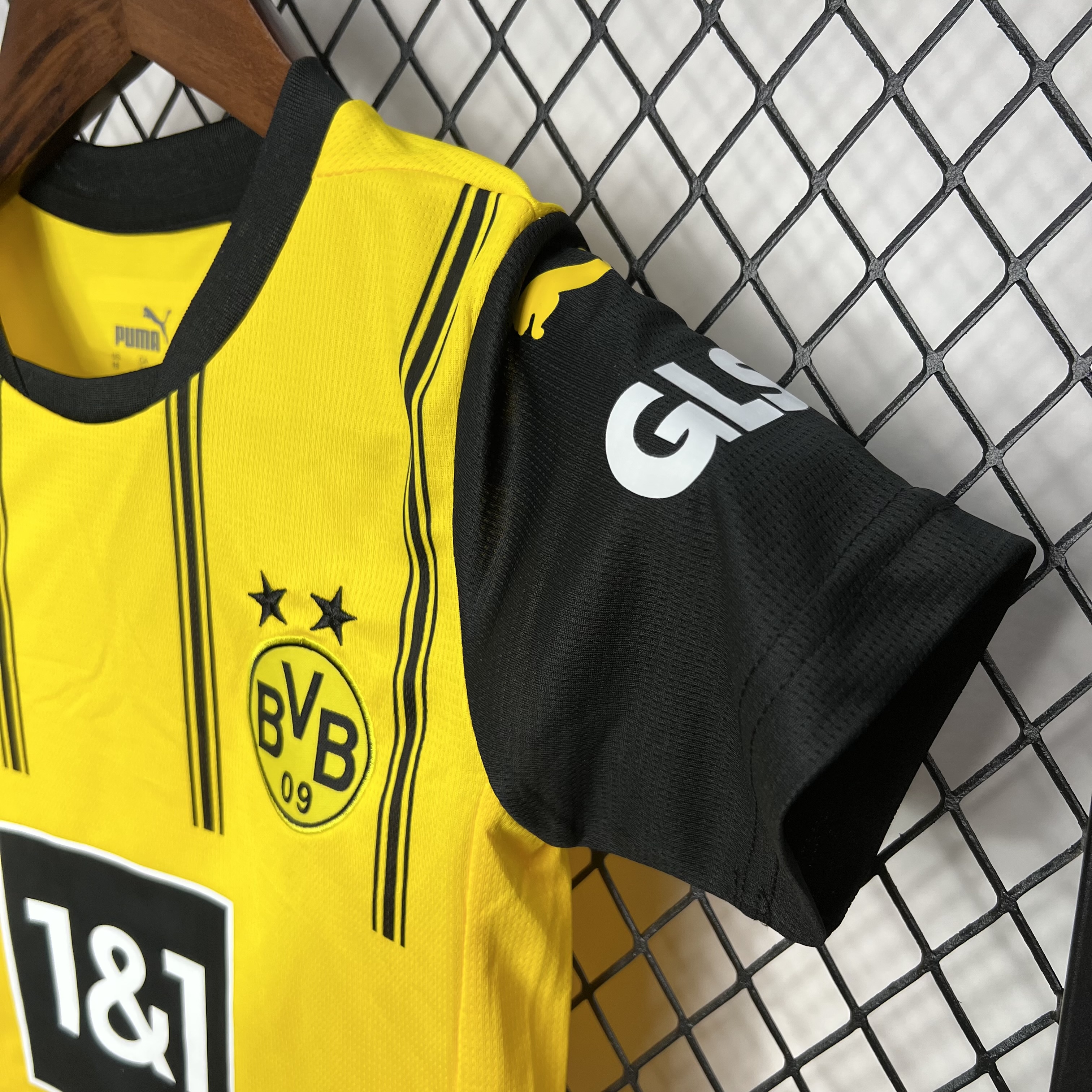 Borussia Dortmund Home Kids Kit Jersey+Shorts 2024/25