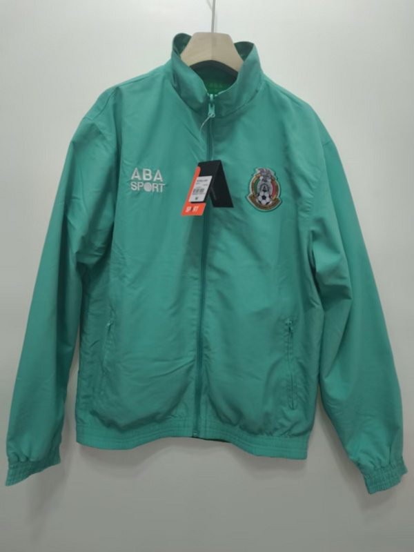 Mexico Retro Reversible Double-Sides Windbreaker Jacket 1995