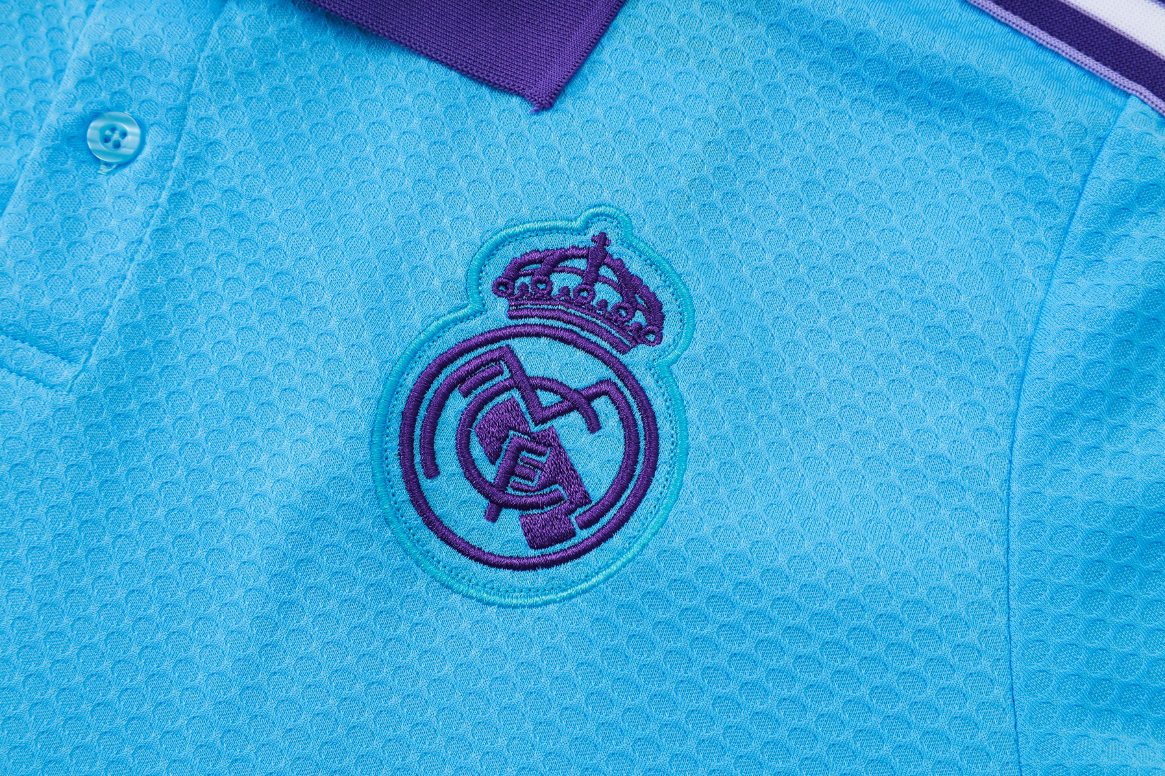 Real Madrid Training Kit (Polo+Pants) Blue 2025/26