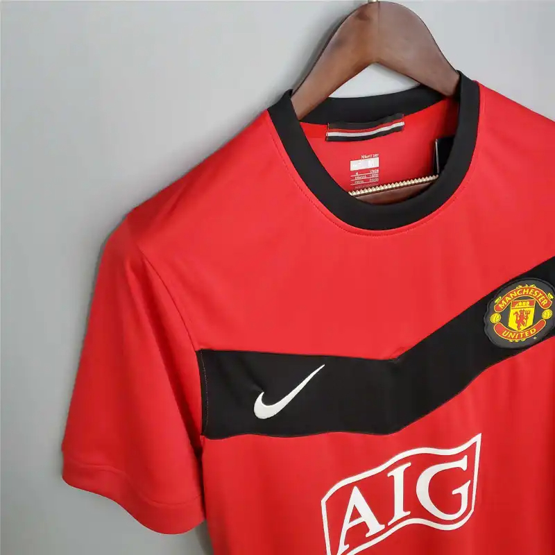 Manchester United Retro Home Football Jersey Shirt 2009/10