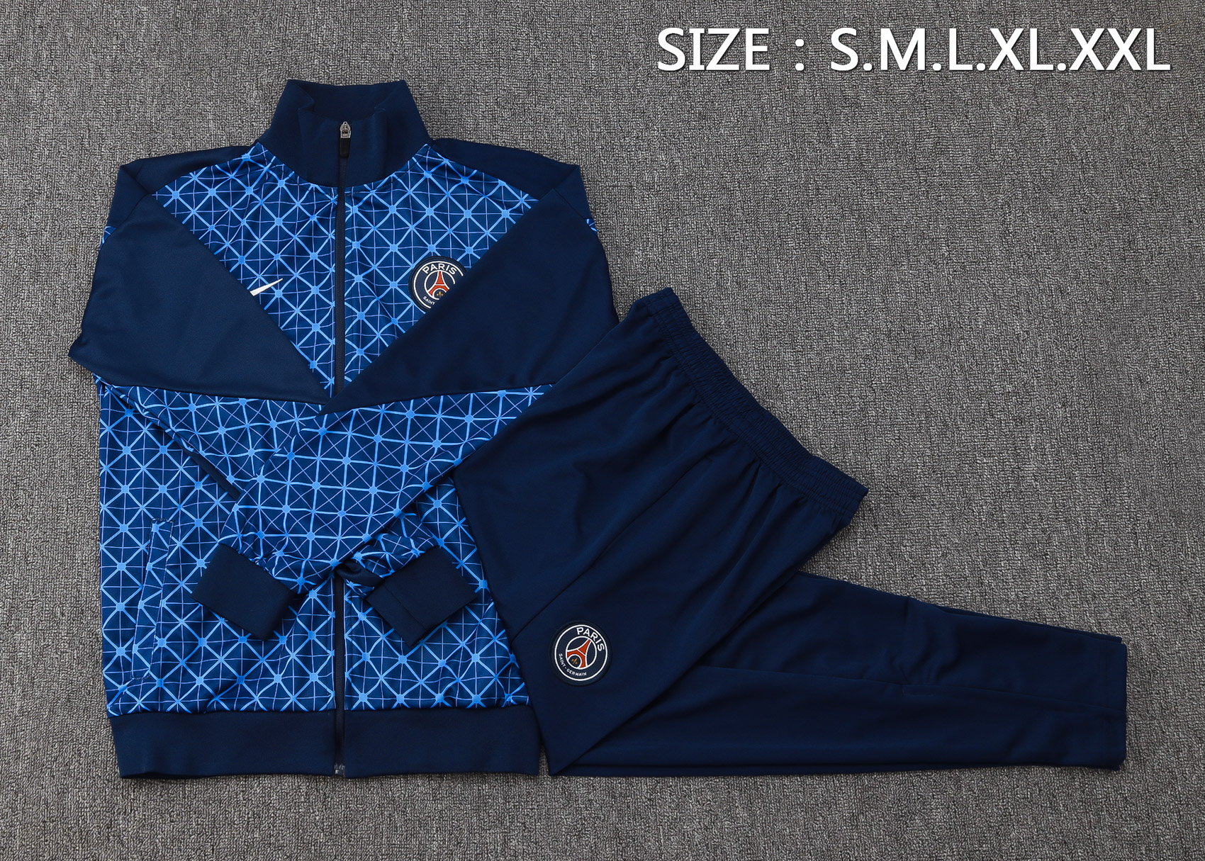 PSG Training Kit (Jacket+Pants) Royalblue 2025/26