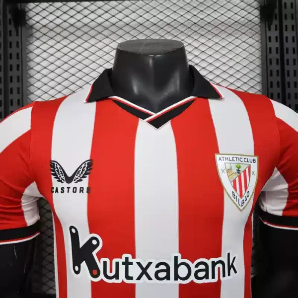 Athletic Club de Bilbao Soccer Jersey Home Authentic Shirt 2025/26