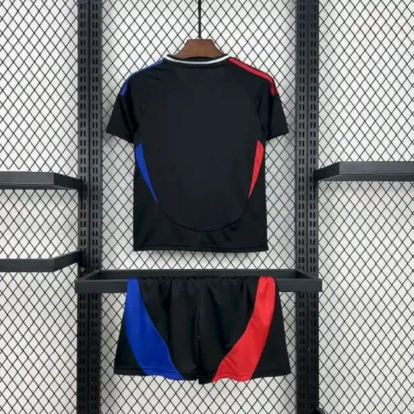 Olympique Lyonnais Football Jersey Away Kids Kit Jerseys+Shorts 2024/25