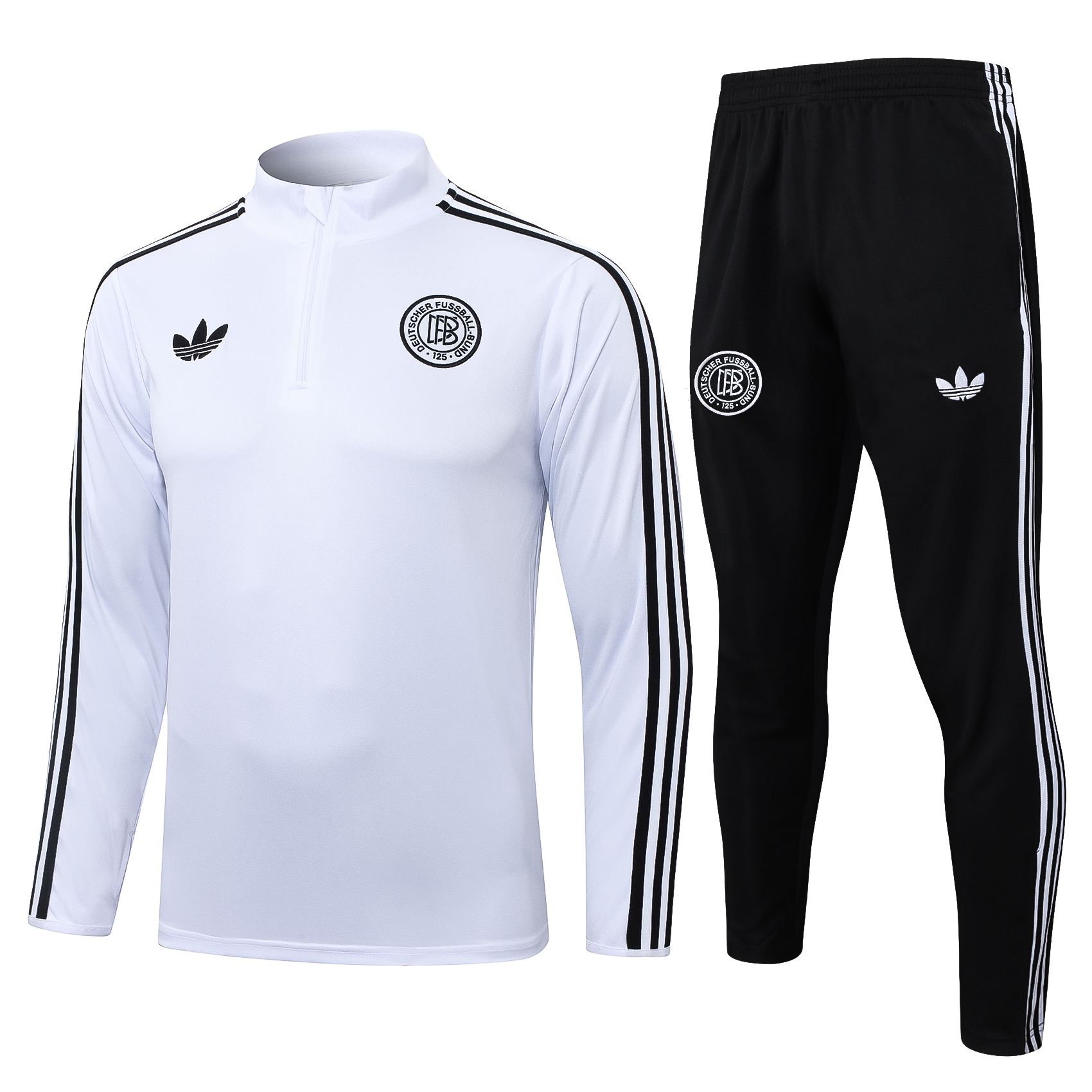 Germany Training Kit (Sweatshirt+Pants) White 2025