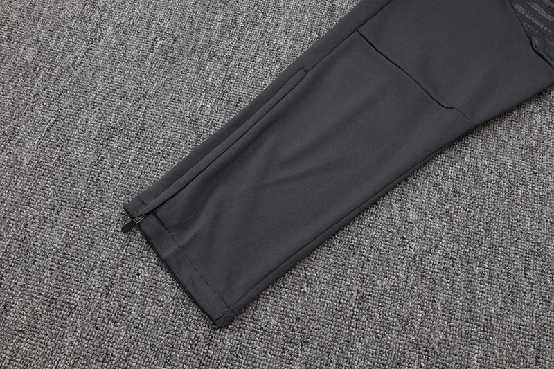 Real Madrid Training Kit (Sweatshirt+Pants) Deep Grey 2025/26