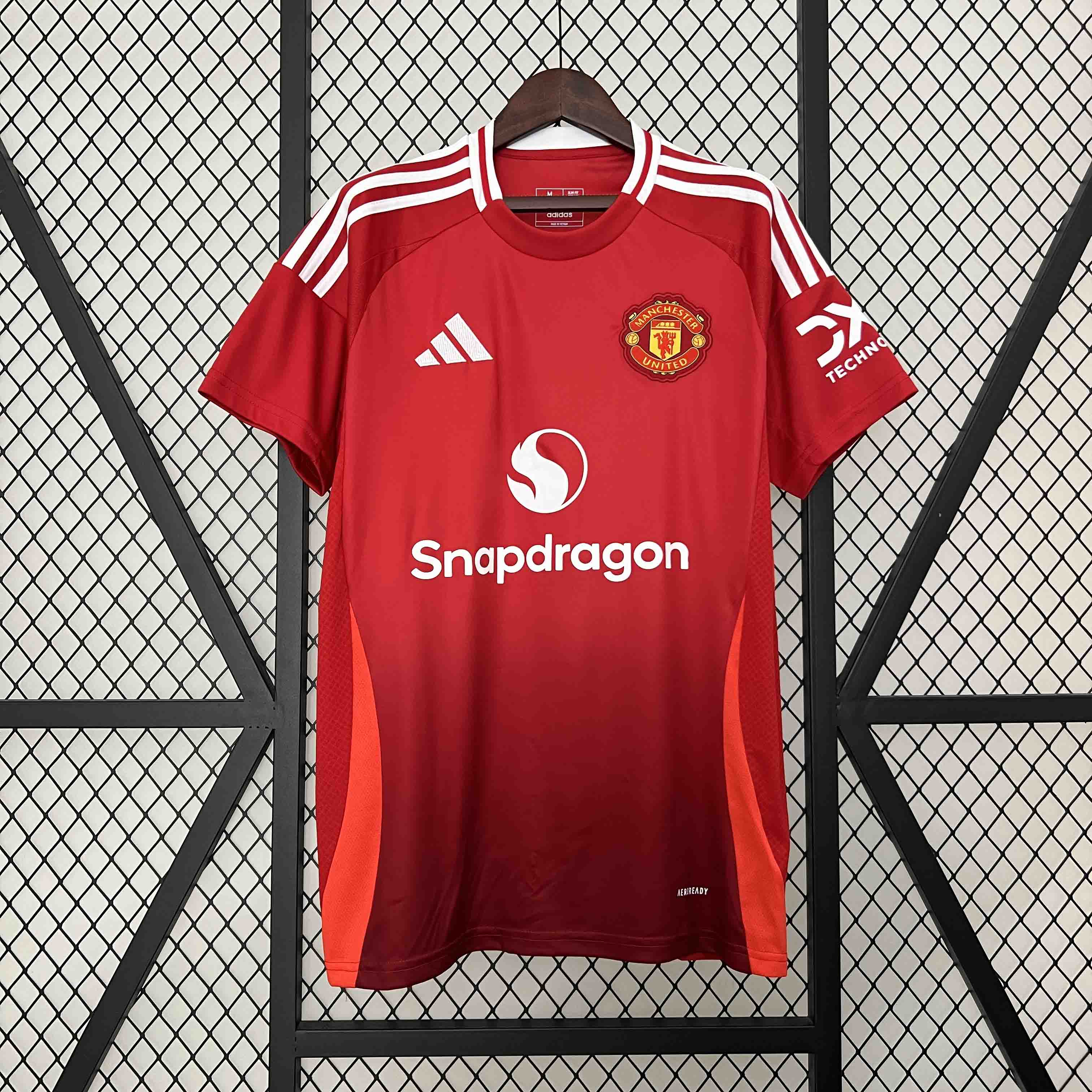 Manchester United Home Football Jersey Shirt 2024/25
