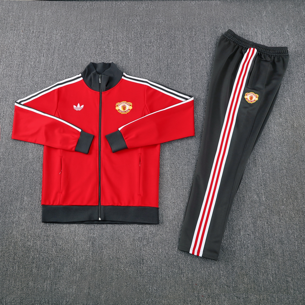 Manchester United Training Kit (Jacket+Pants) Red 2025/26