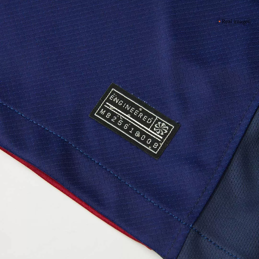 LEWANDOWSKI #9 Barcelona Home Soccer Jersey 2024/25 - Spotify Logo Without Text