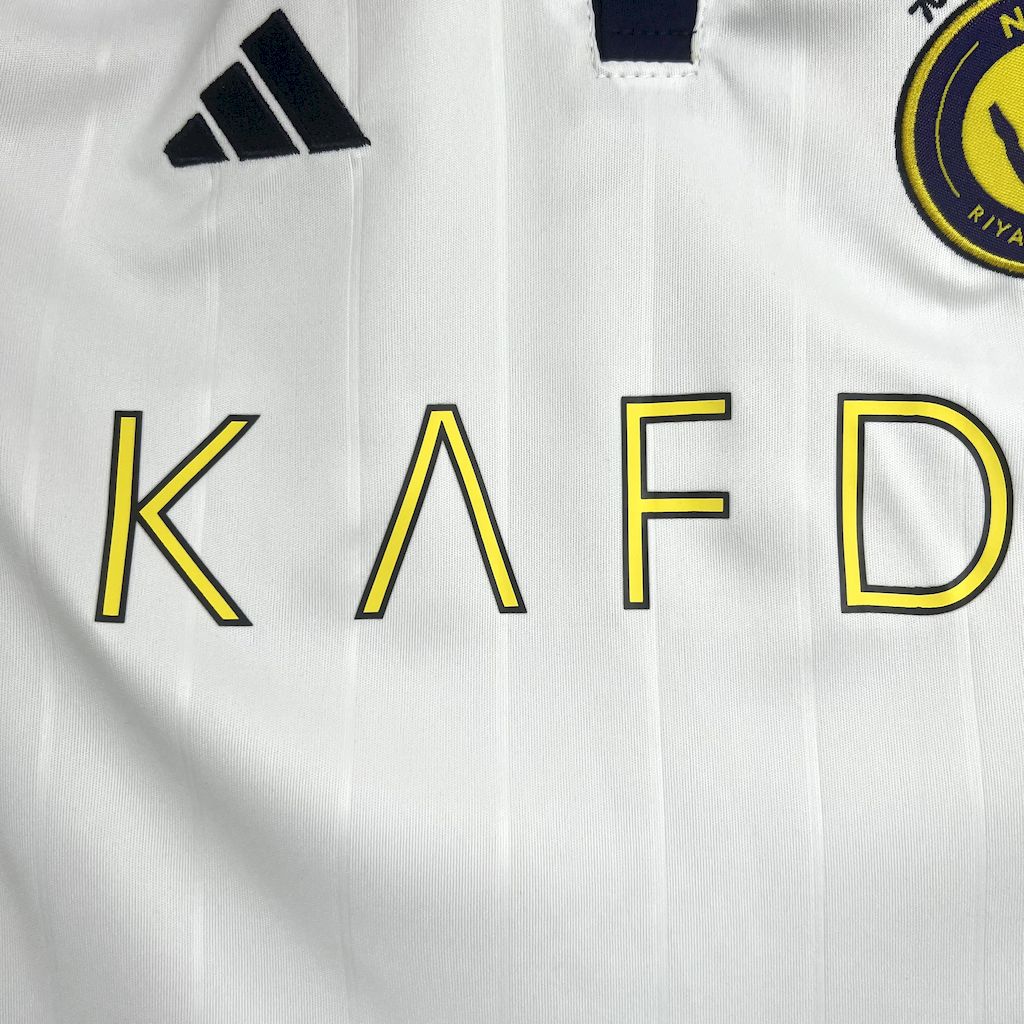 Al Nassr Soccer Jersey Third Away Kids Kit Jersey+Shorts 2025/26