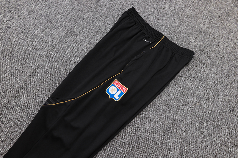 Olympique Lyonnais Training Kit (Sweatshirt+Pants) Black 2025/26