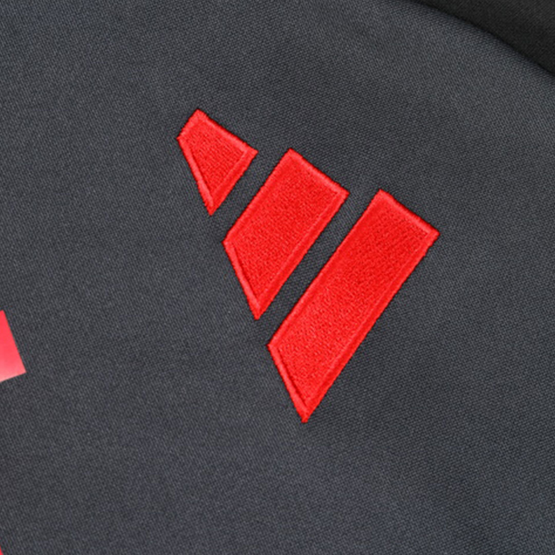 Manchester United 1/2 Zipper Sweat Kit (Top+Pants) Black 2024/25