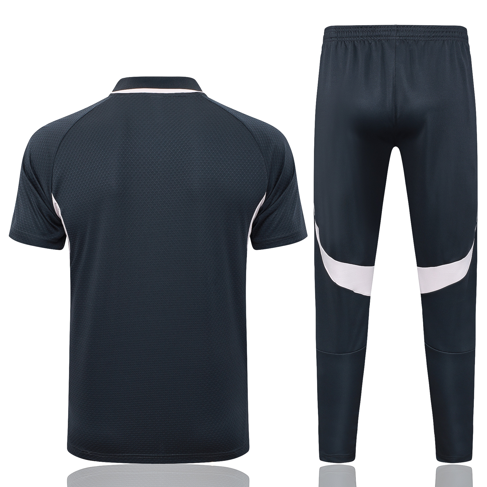 Real Madrid Training Kit (Polo+Pants) Gray 2025/26