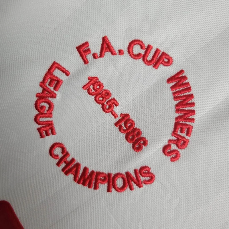 Liverpool Retro Football Jersey Home Custom Shirt 1985-86