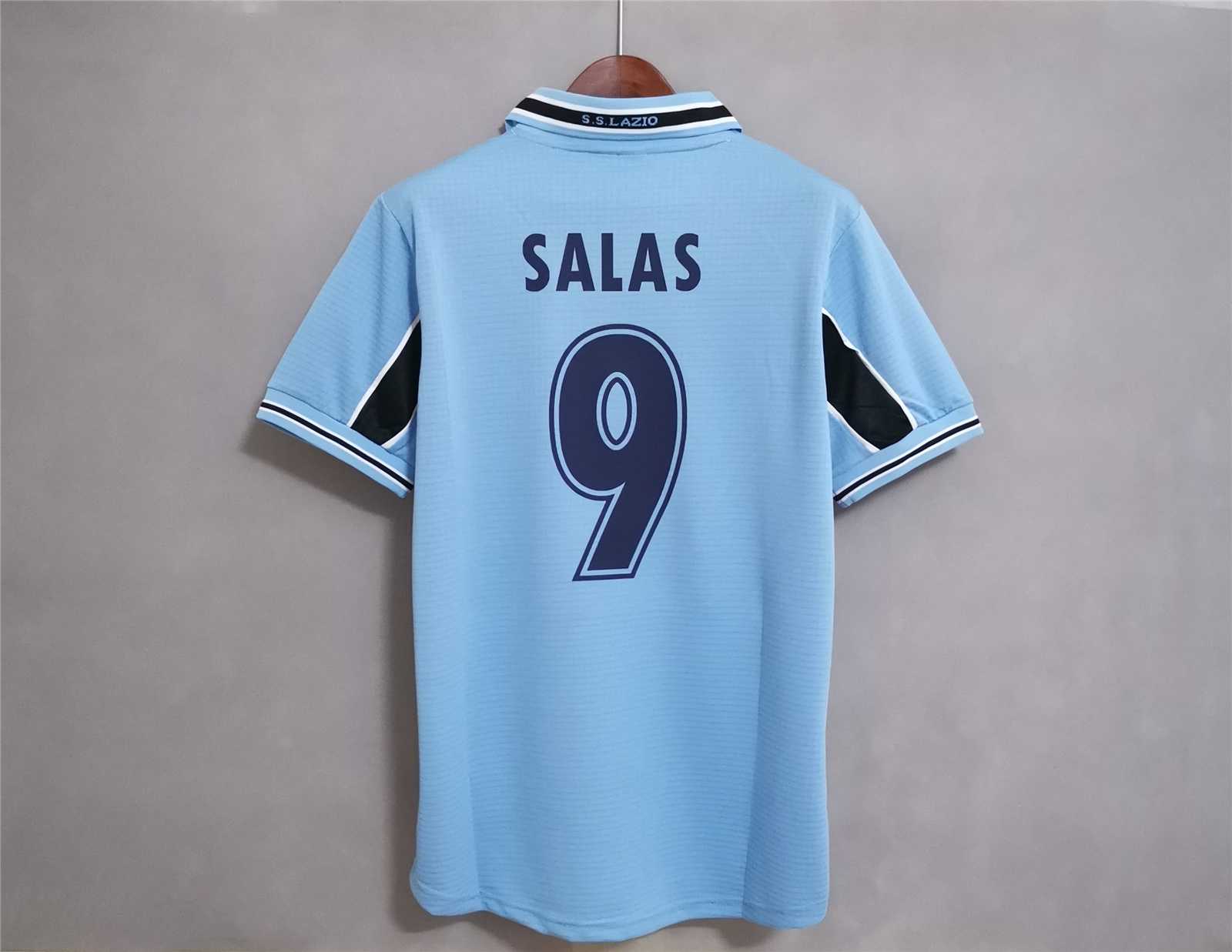 Lazio Retro Soccer Jersey Home Custom Shirt 1998/99