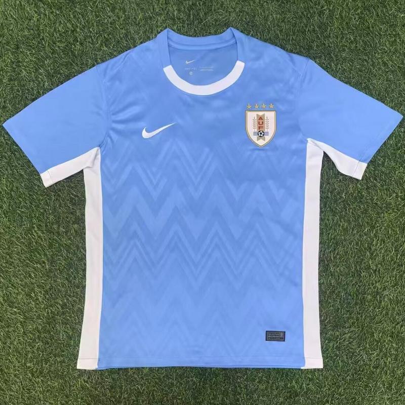 Uruguay Soccer Jersey Home Custom Shirt 2025