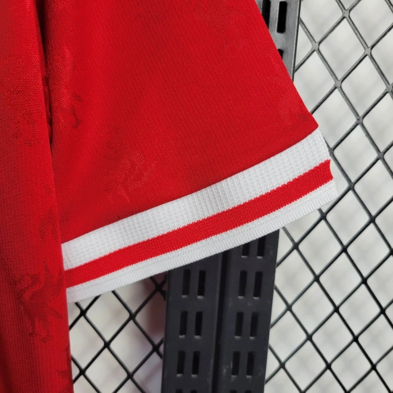 Liverpool Retro Football Jersey Home Custom Shirt 1996/97