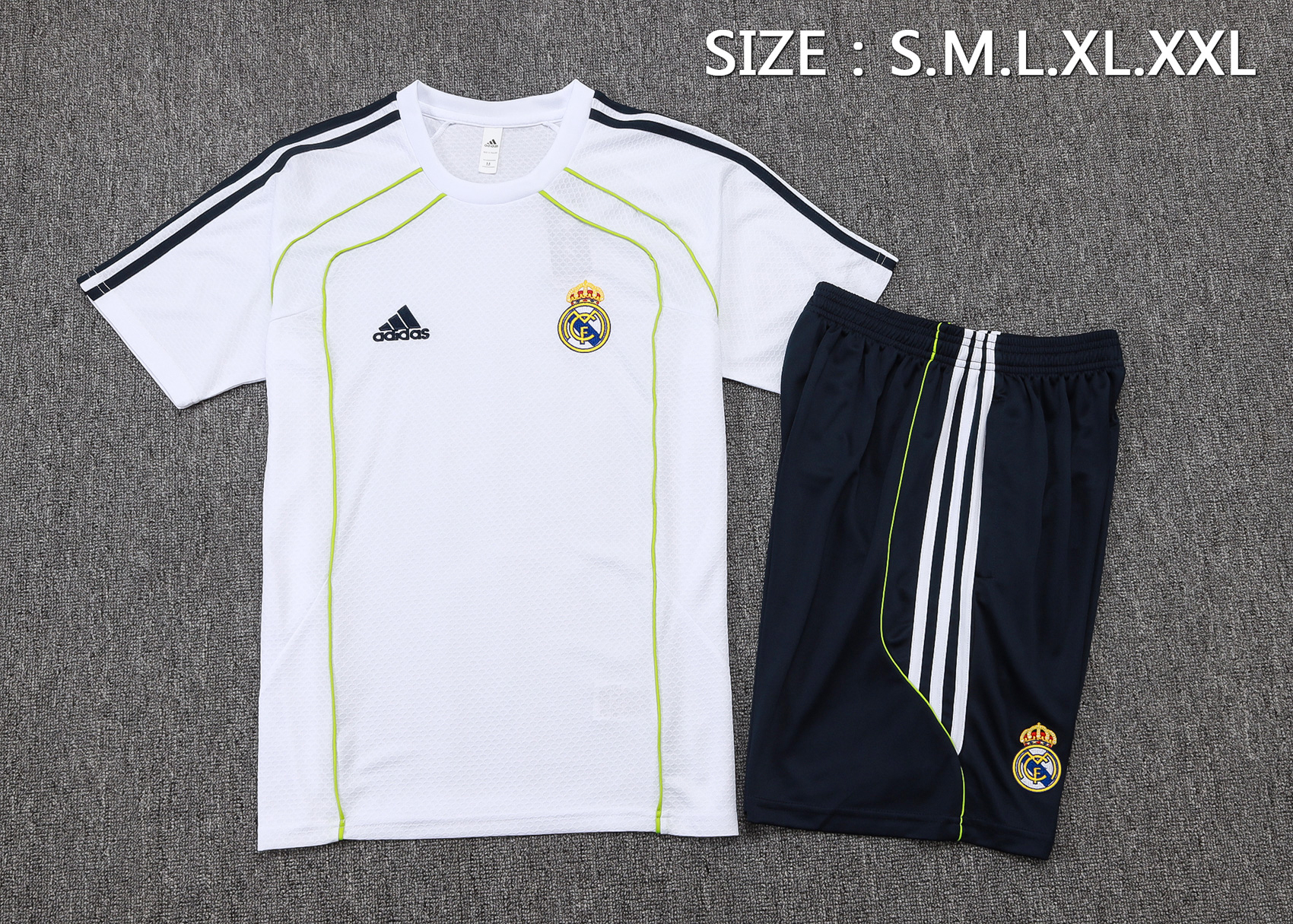 Real Madrid Training Jersey Kit White 2025/26