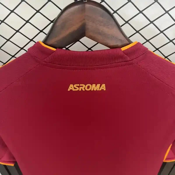 Roma Soccer Jersey Home Custom Shirt 2025/26