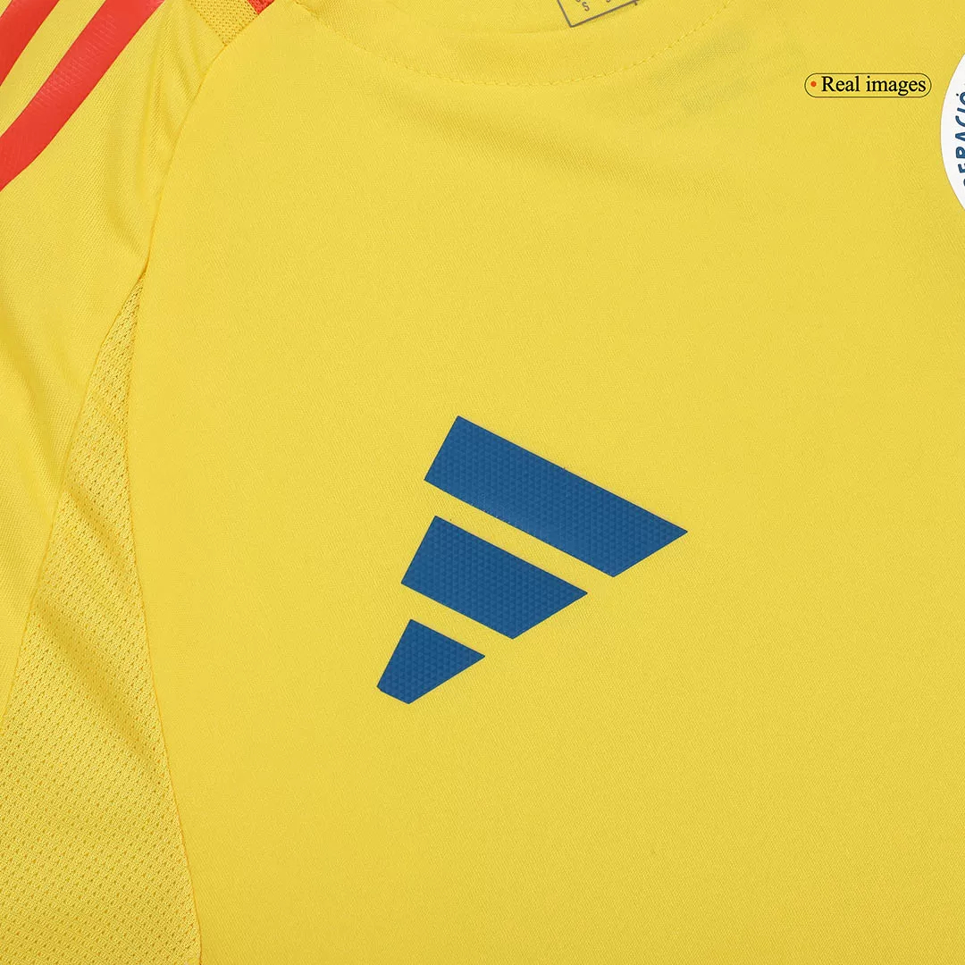 Colombia Authentic Soccer Jersey Home Shirt Copa America 2024