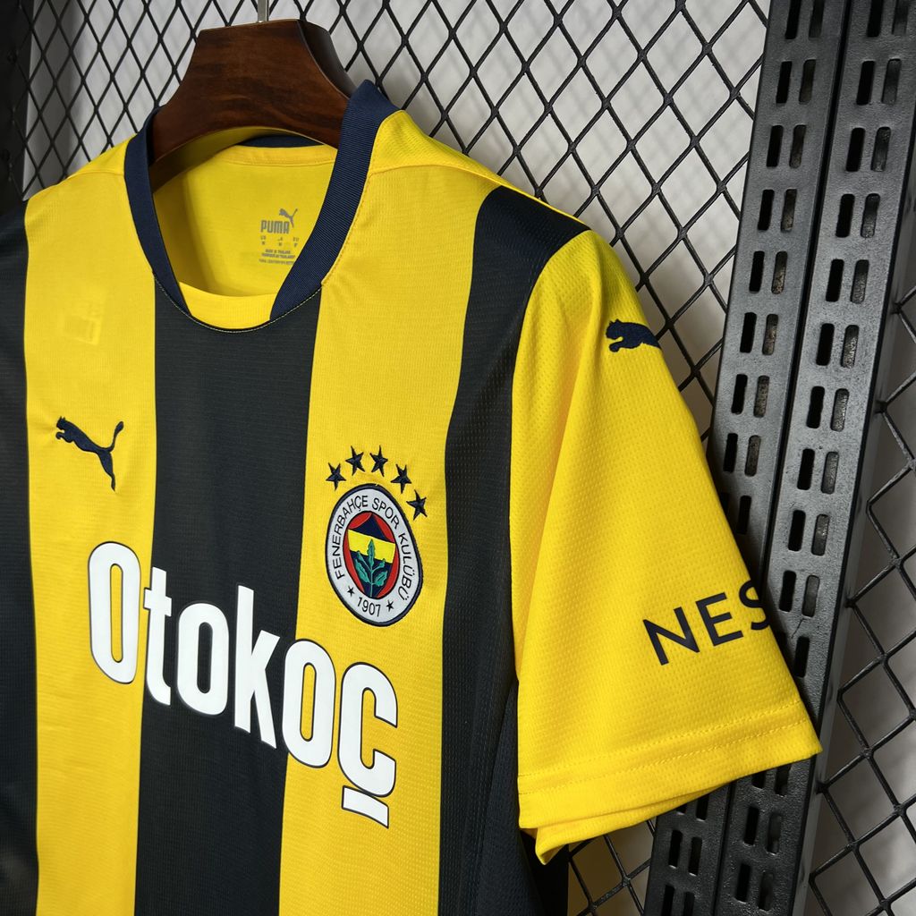 Fenerbahce Soccer Jersey Home Custom Shirt 2024/25