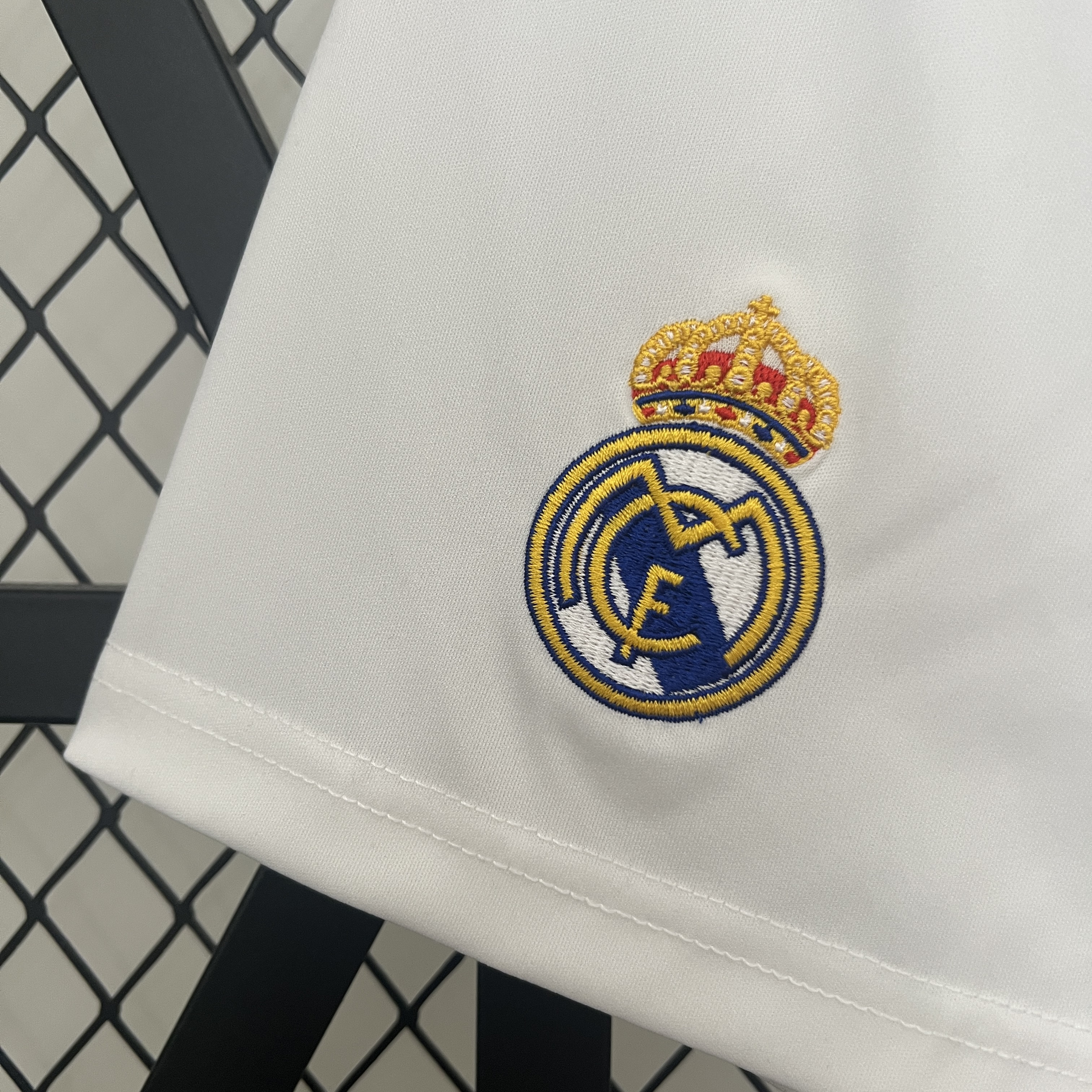 Real Madrid Soccer Shorts Custom Home 2024/25