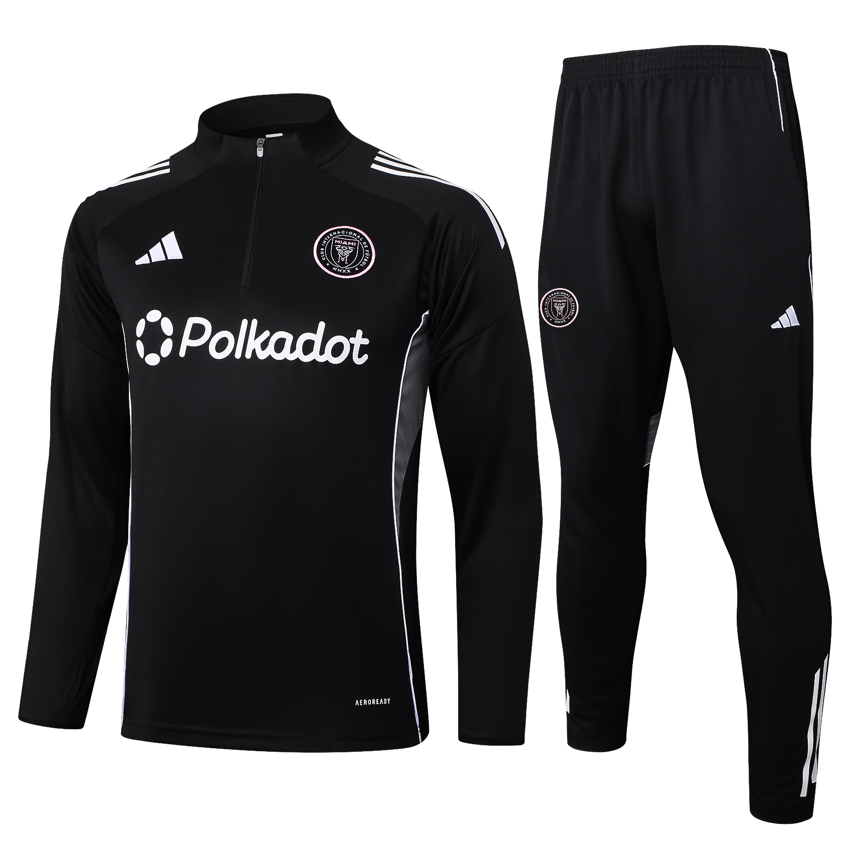 Inter Miami Training Kit (Sweatshirt+Pants) Black 2025