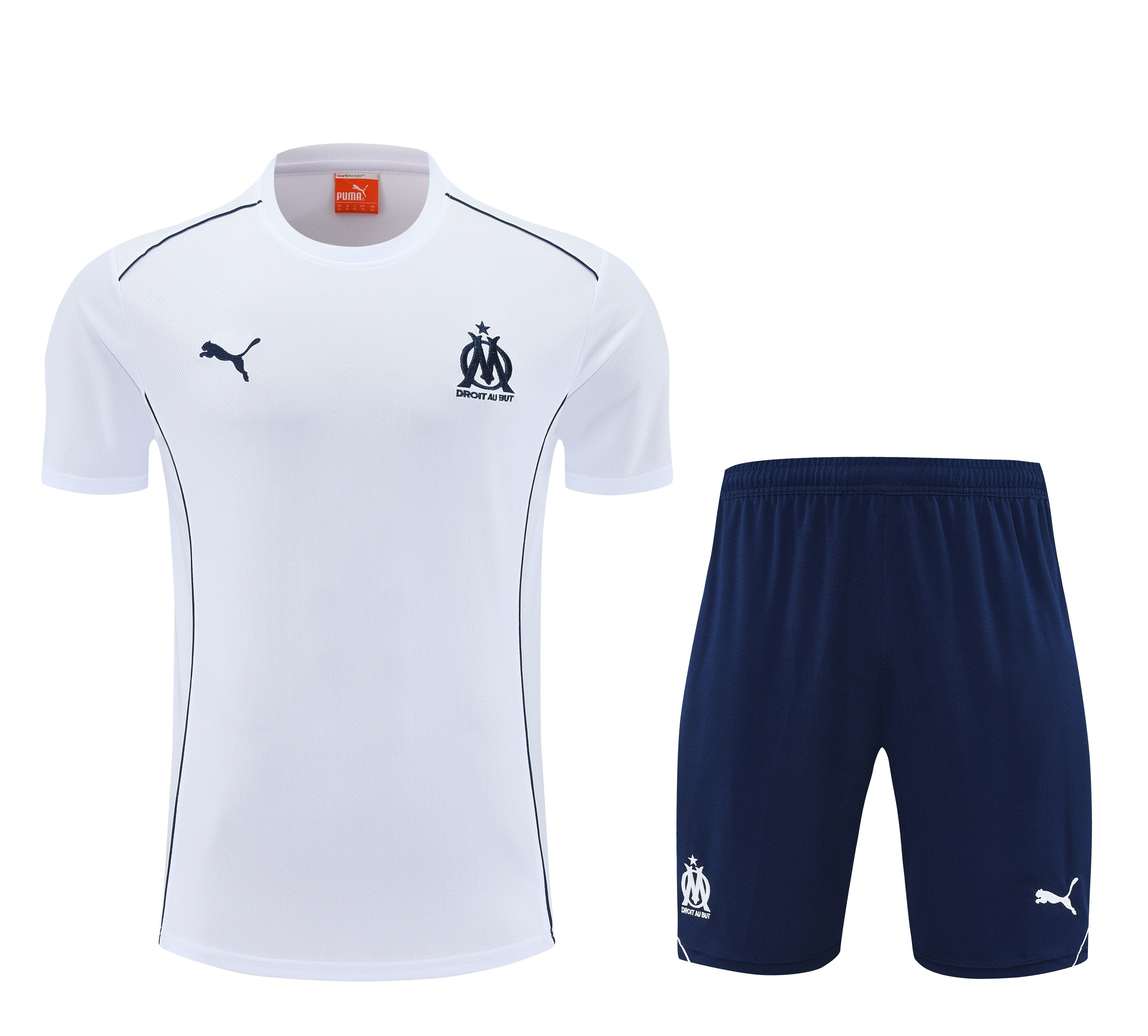 Marseille Training Jersey Kit White 2025/26