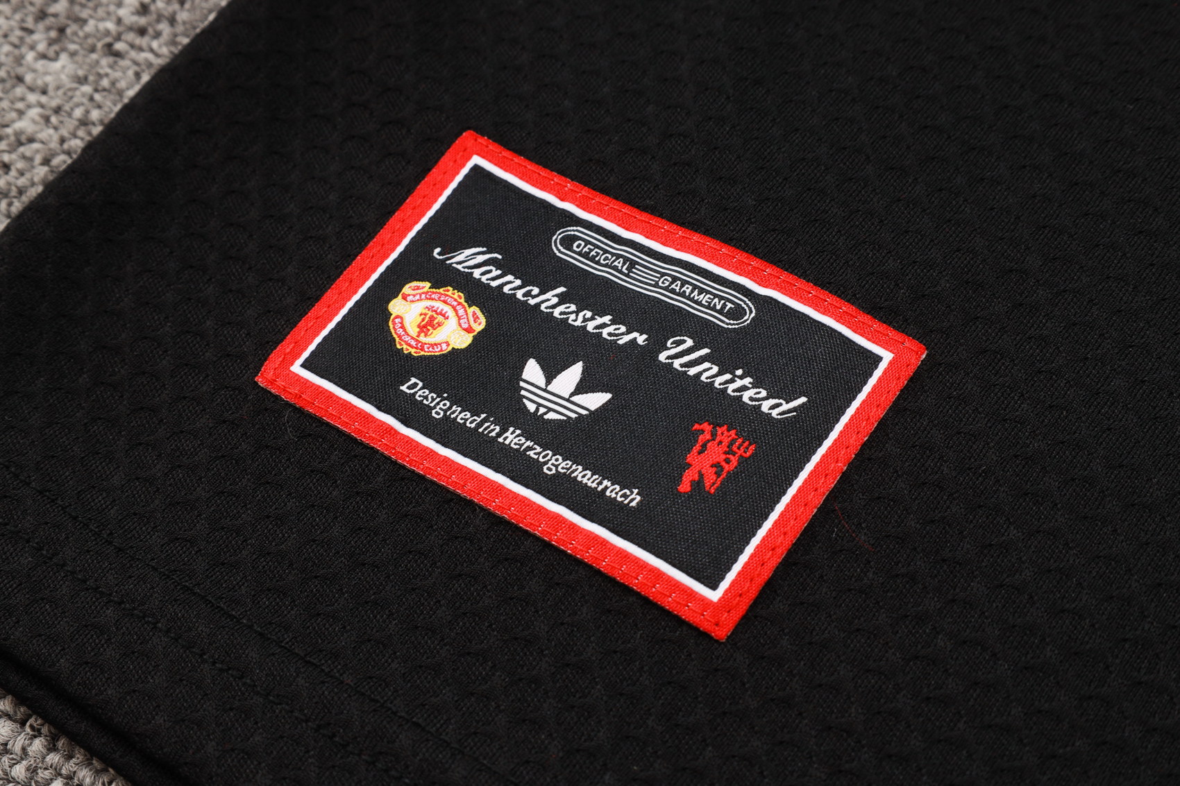 Manchester United Training Jersey Kit Black 2025/26
