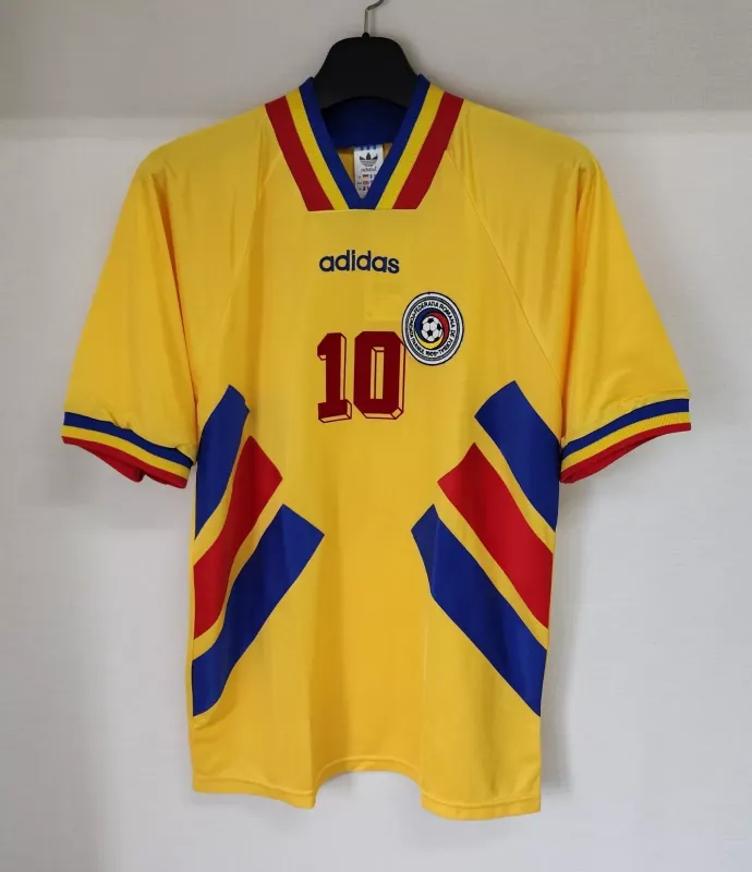 Romania Soccer Jersey Home Retro Jersey 1994